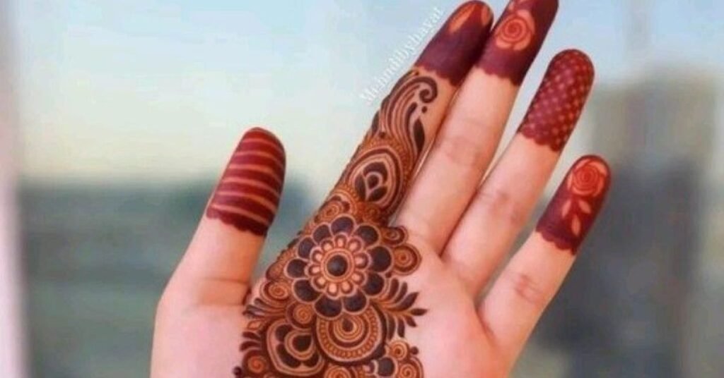 “Royal Front Hand Mehndi Designs