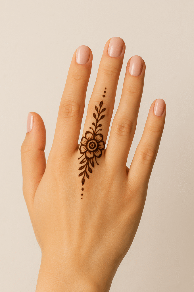 Modern ring finger design