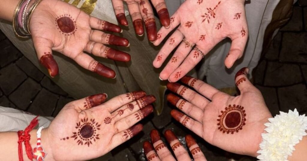 Mehndi Designs for Bridesmaids