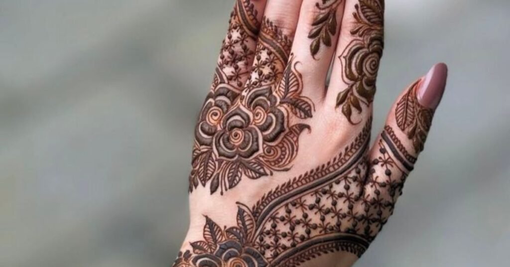 Bridal Arabic Mehndi Design