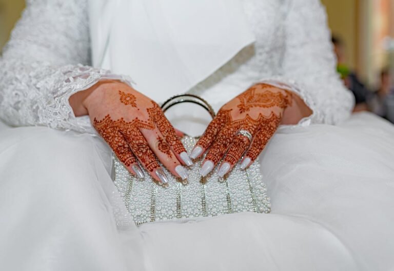 Engagement Mehndi Design for bride