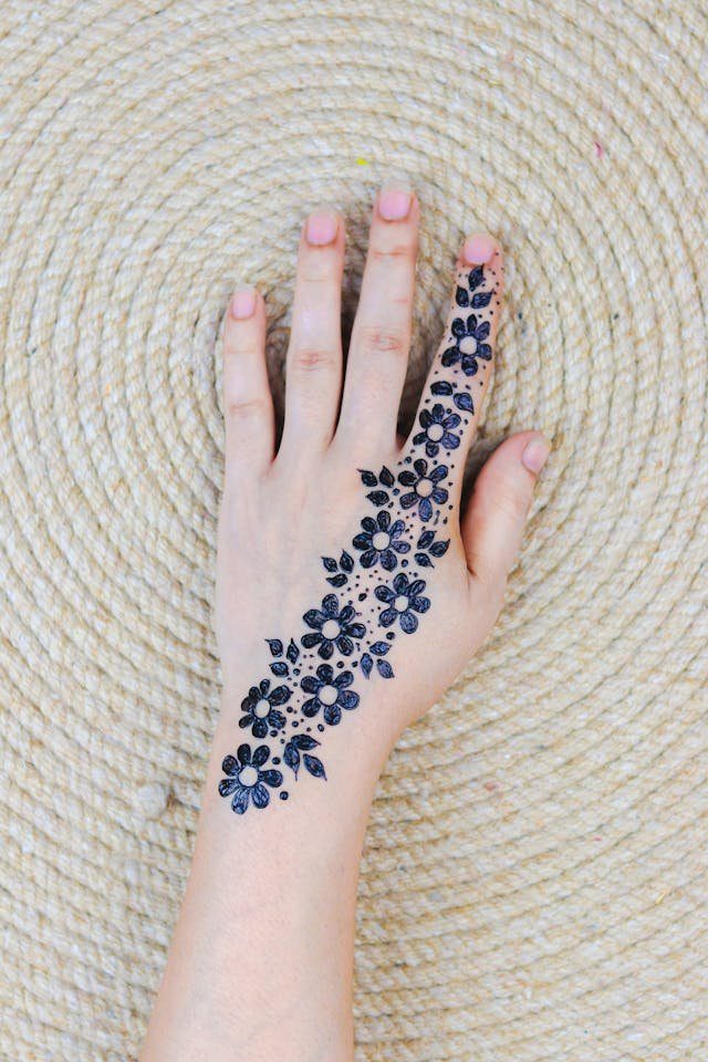Floral Mehndi Design