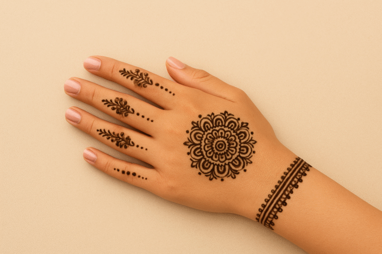 mehndi designs for college girls