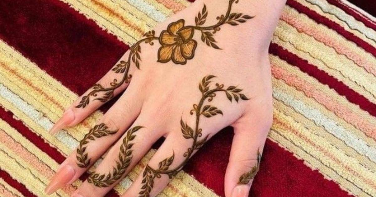 Step by Step mehndi design