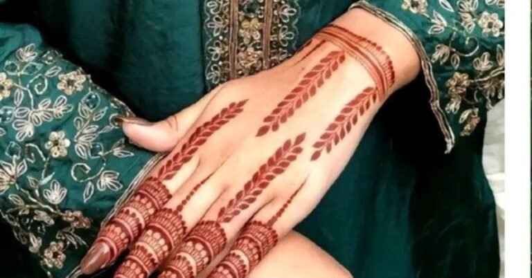 Full Hand Indian Mehndi Designs