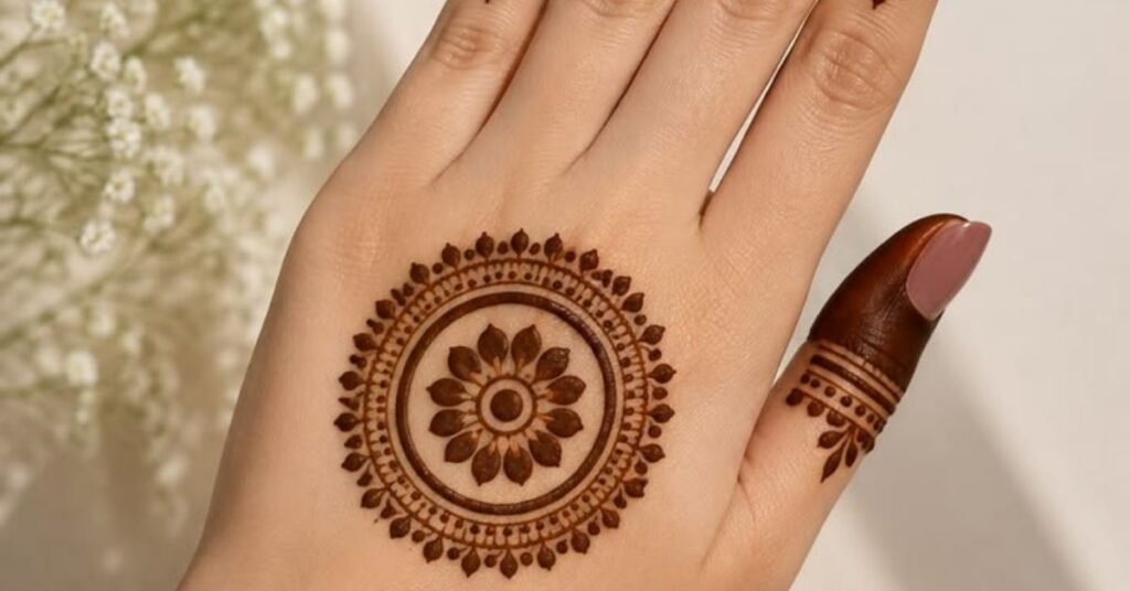 mandala mehndi design