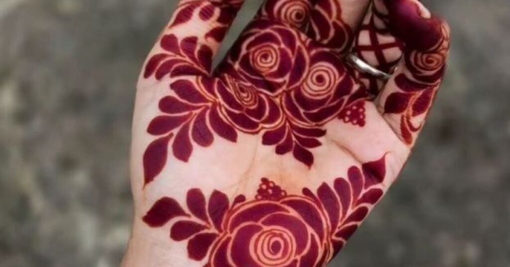 Latest Arabic Mehndi Design Front Hand