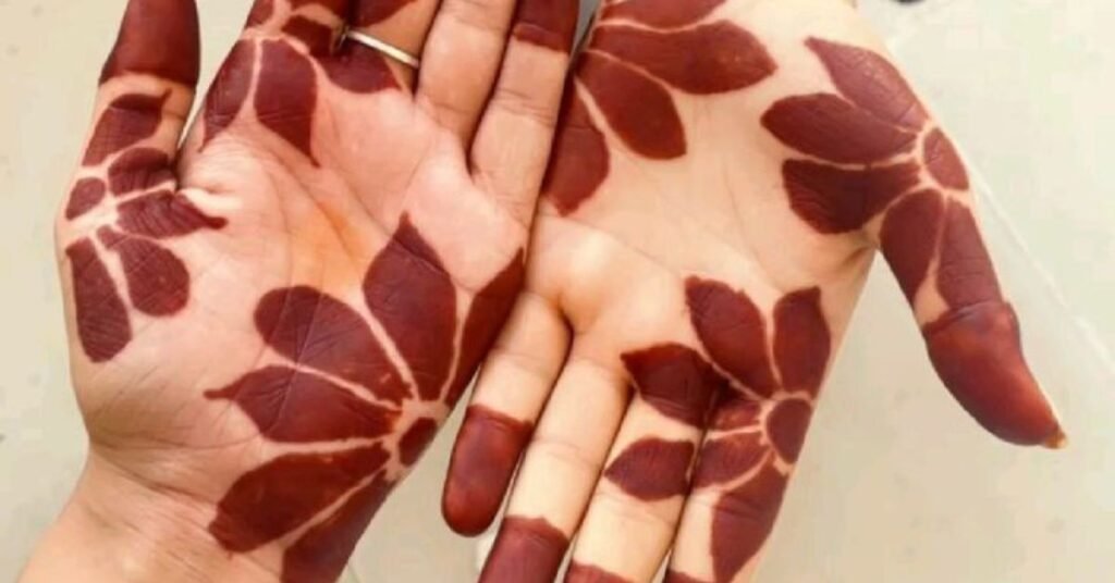African Mehndi Design