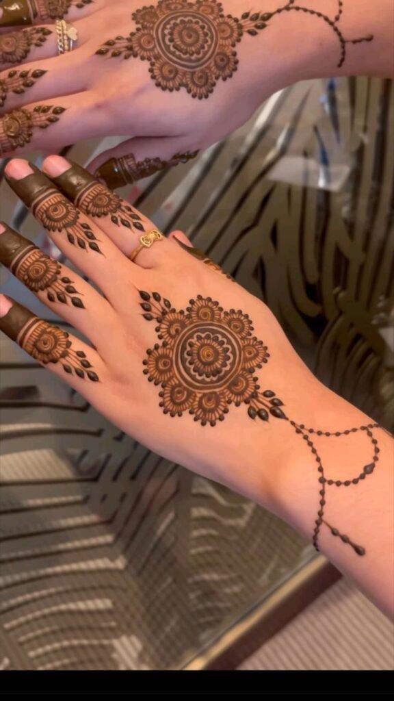Dubai Mehndi Design Full Hand
