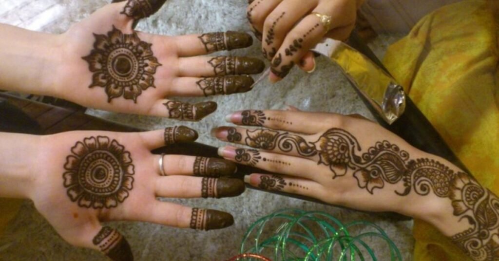 Holi Special Mehndi Design