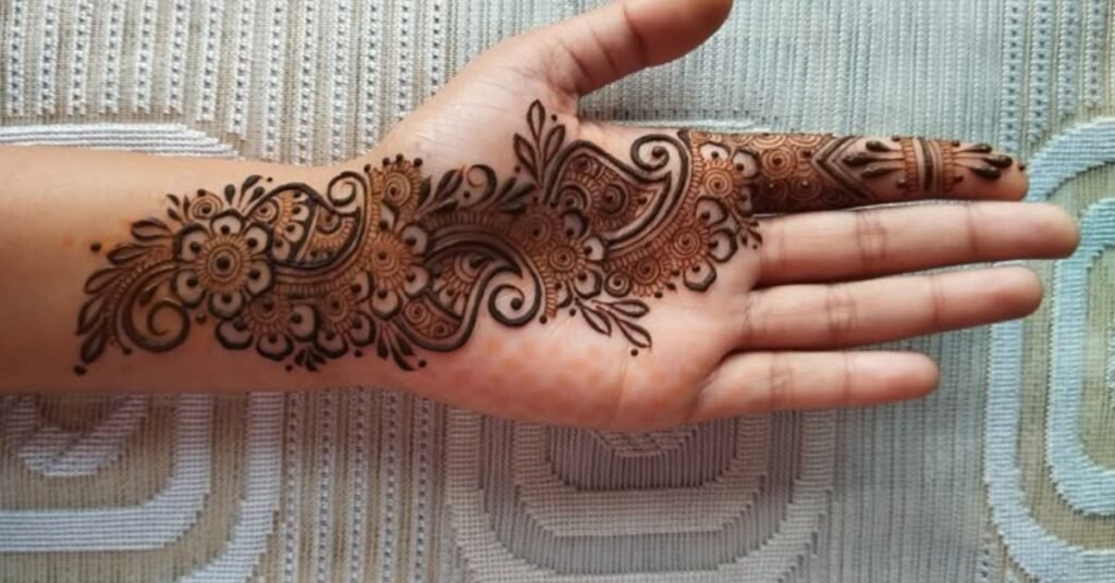 Arabic Mehndi Design Bail