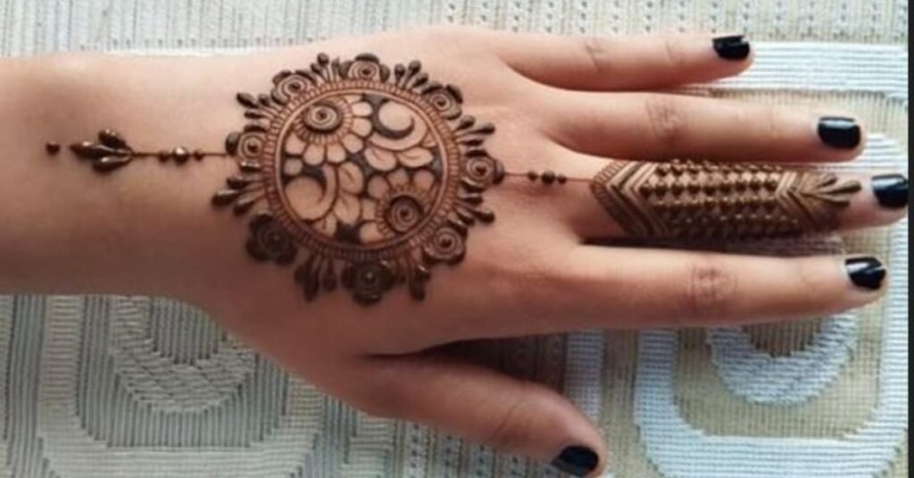Beautiful Jewellery Mehndi Design