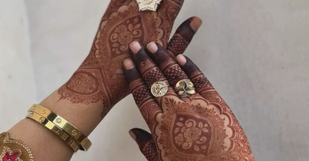 Rajasthani Bridal Mehndi Designs for Full Hands