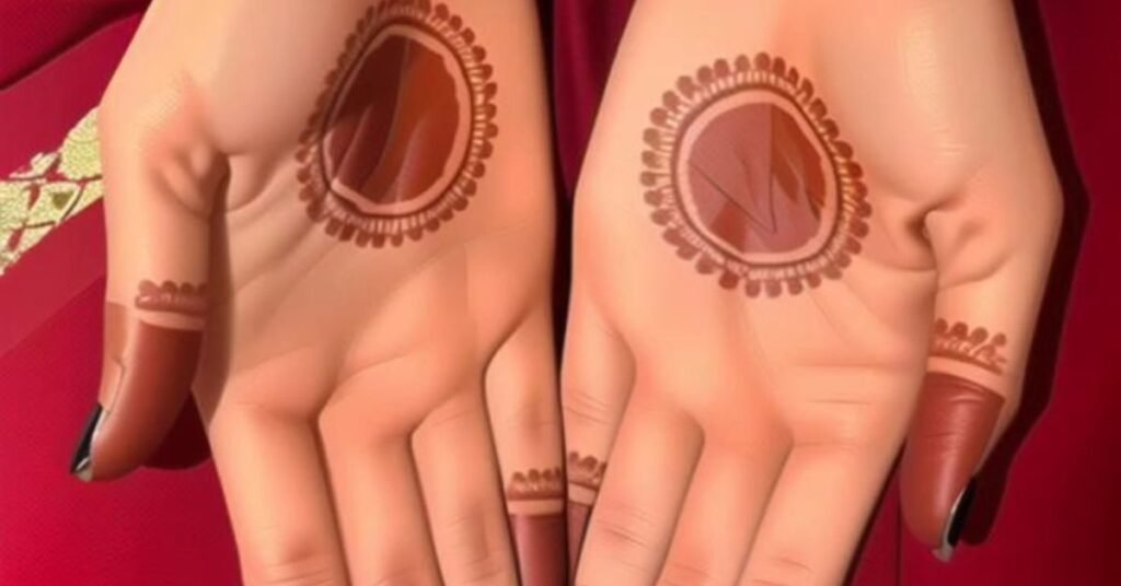Navratri Mehndi Design