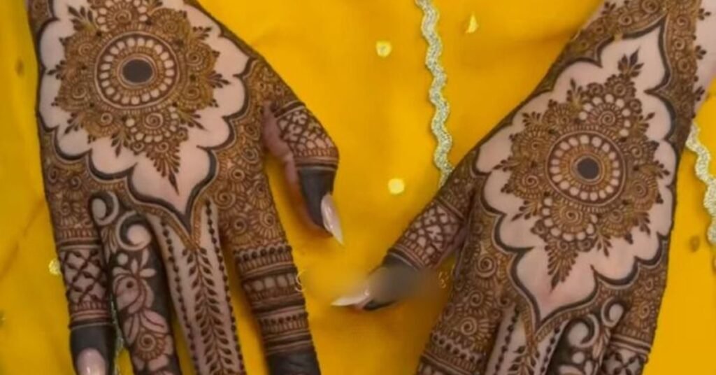 Royal Khafif Mehndi Design