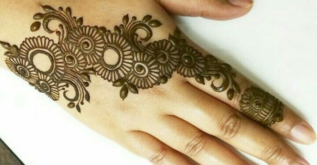 Mehndi Designs for Thin Hands