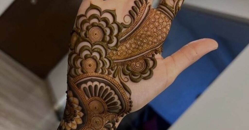 Indo Arabic Mehndi Designs