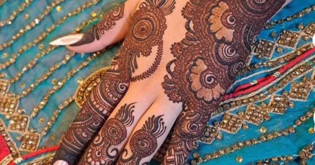 Pakistani Bridal Mehndi Designs