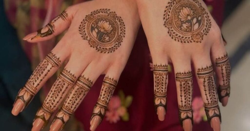 Pakistani Traditional Mehndi Design