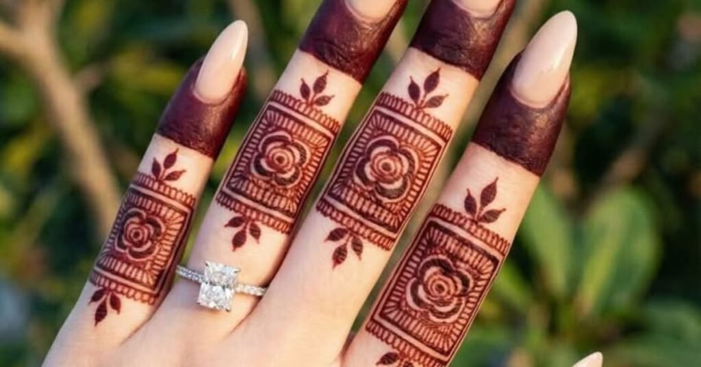 Back Hand Small Mehndi Designs