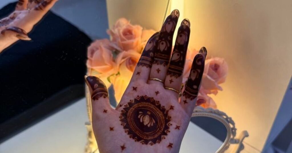 Free Hand Mehndi Design